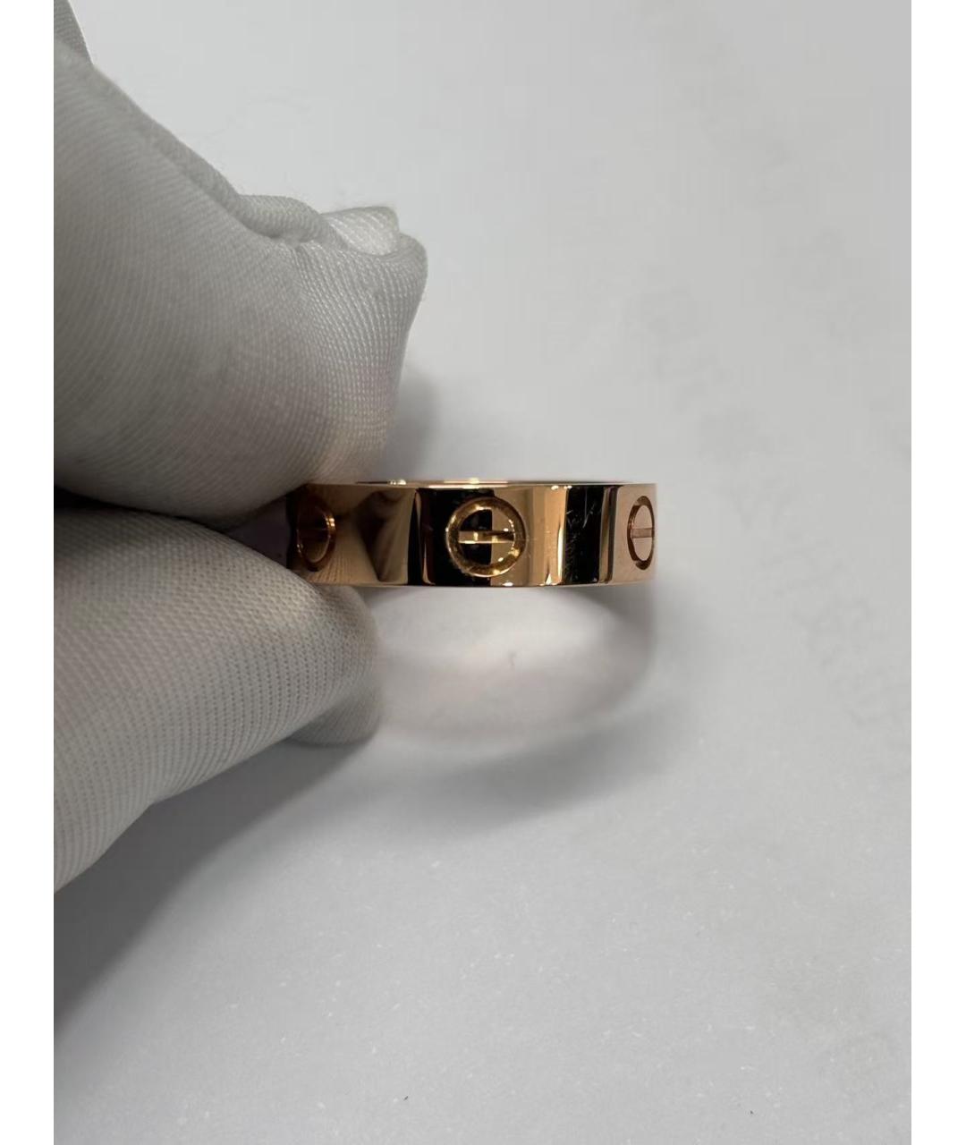 CARTIER Золотое кольцо из розового золота, фото 2