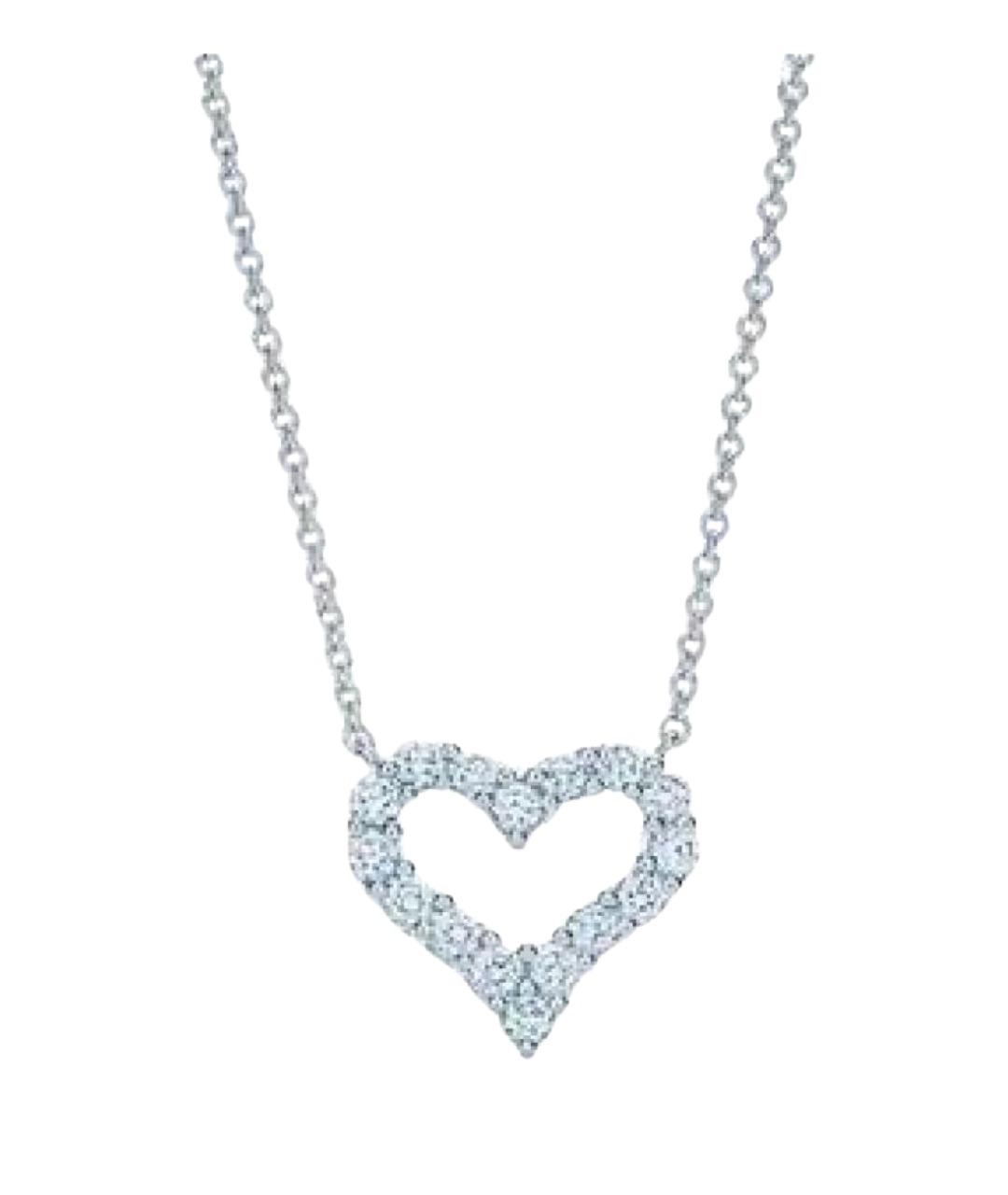 TIFFANY&CO Серебряное платиновое колье, фото 1