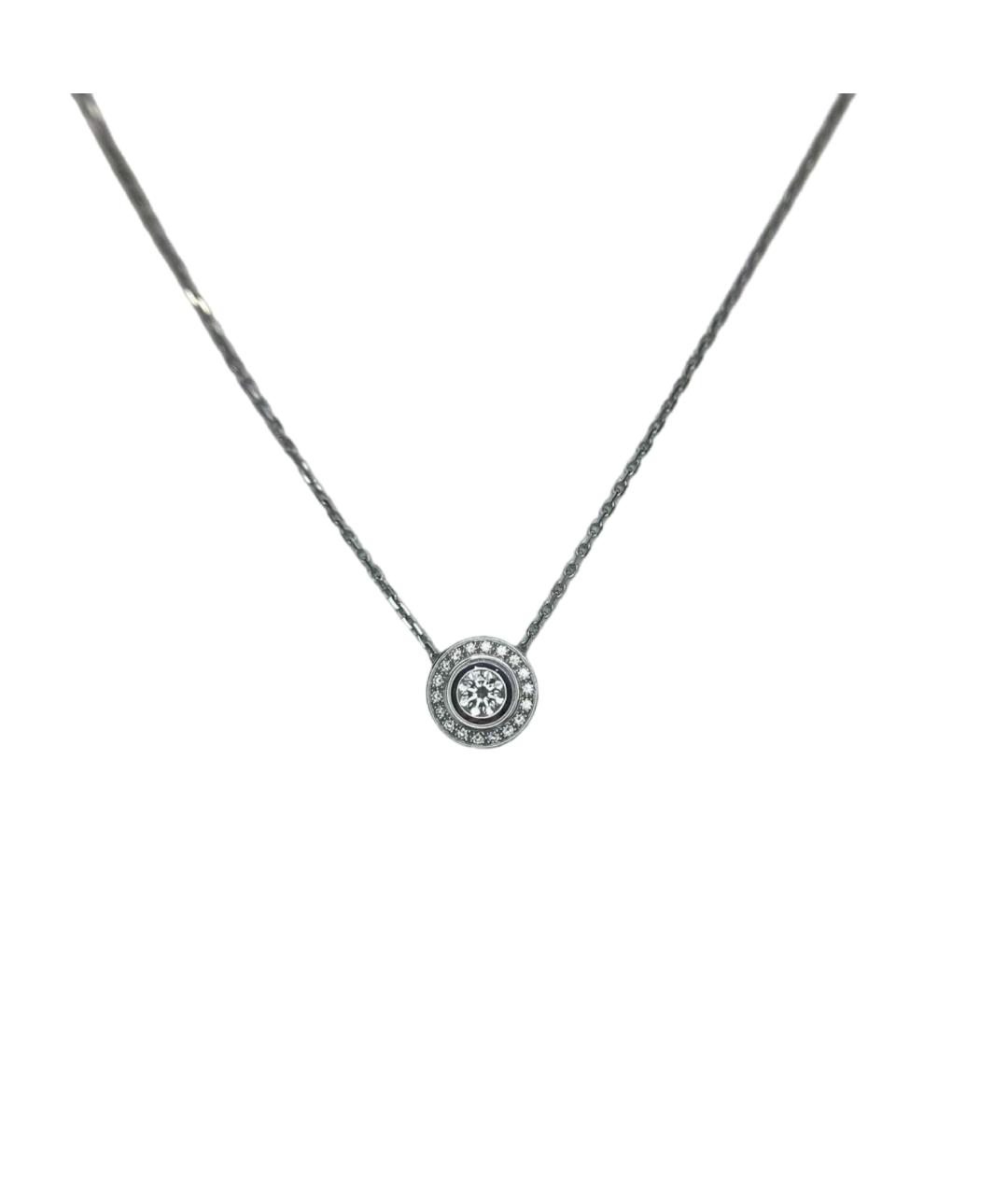 CARTIER Серебряное колье из белого золота, фото 1