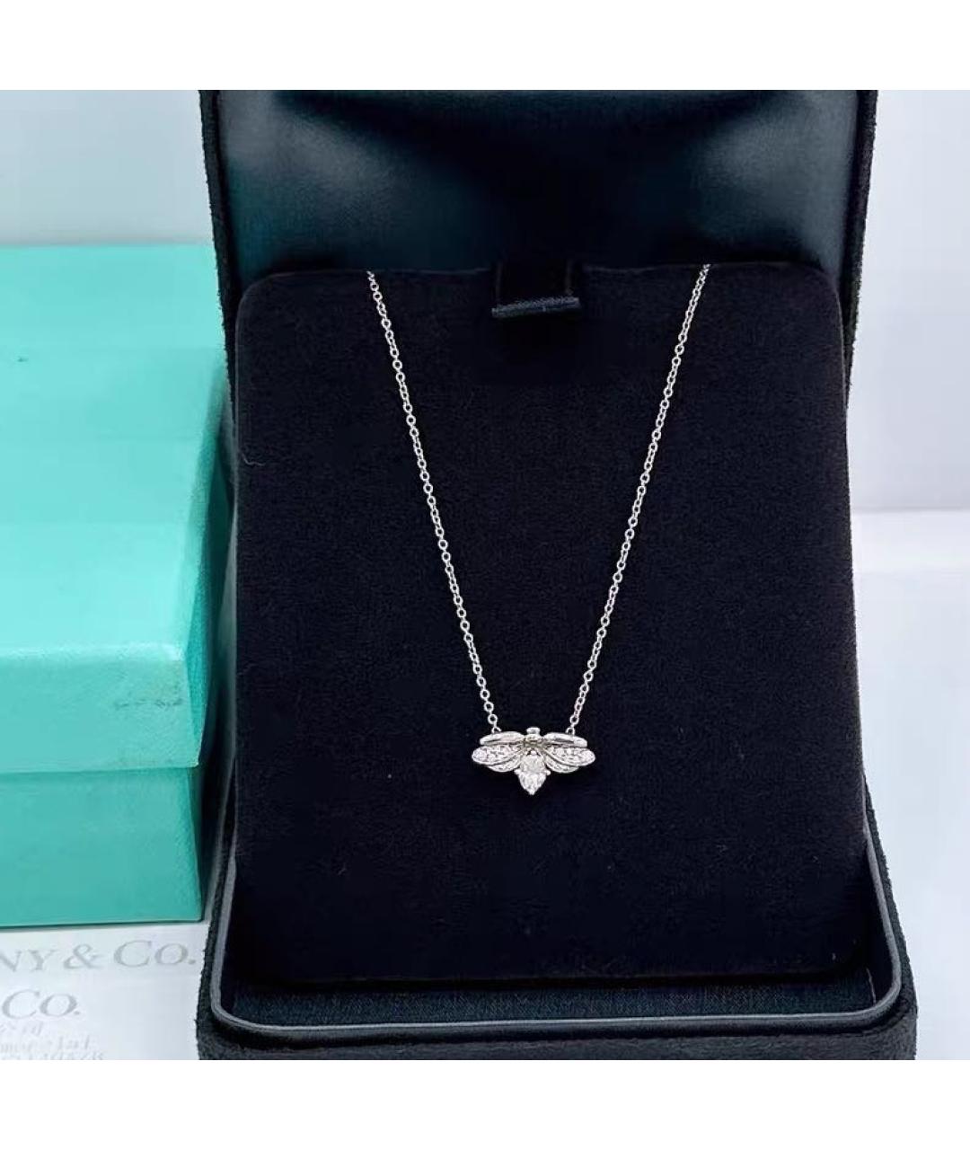 TIFFANY&CO Серебряное платиновое колье, фото 2