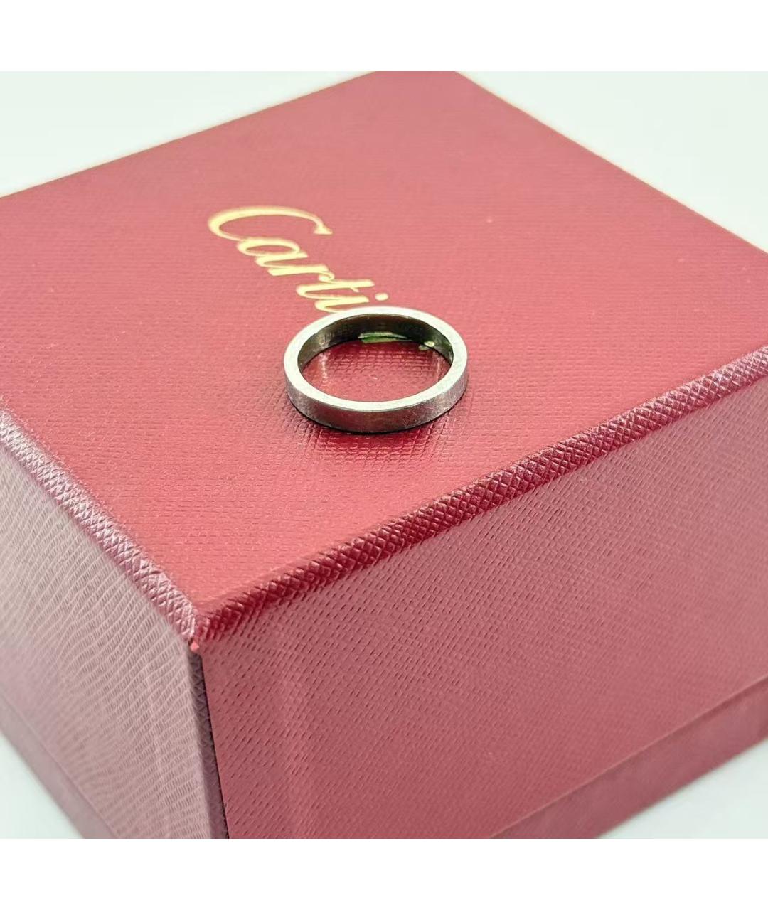 CARTIER Серебряное кольцо из белого золота, фото 5
