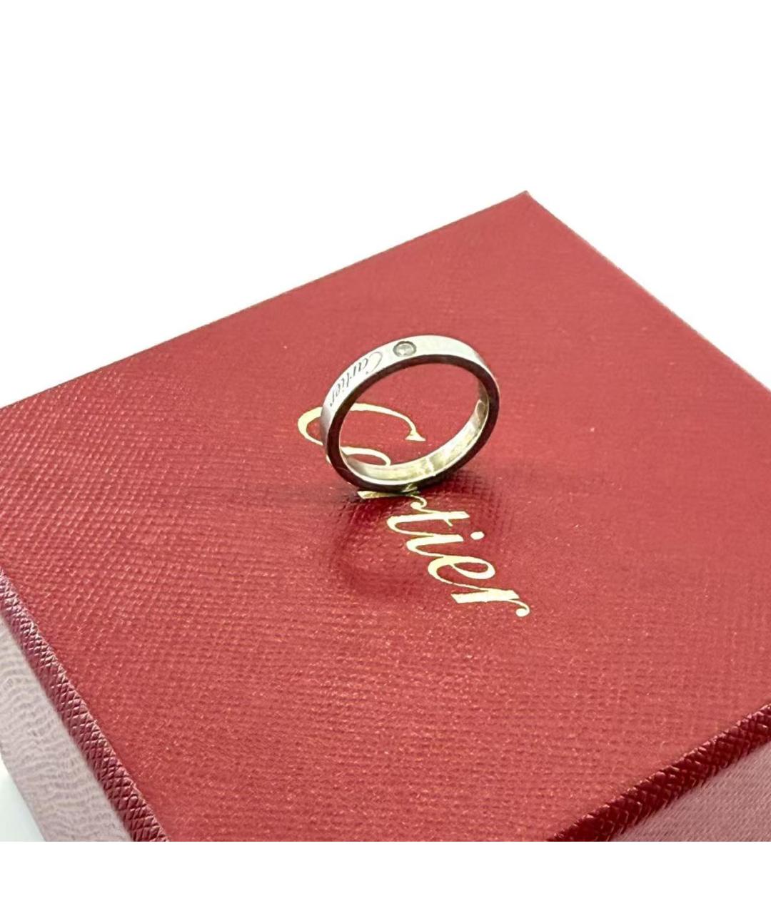 CARTIER Серебряное кольцо из белого золота, фото 4