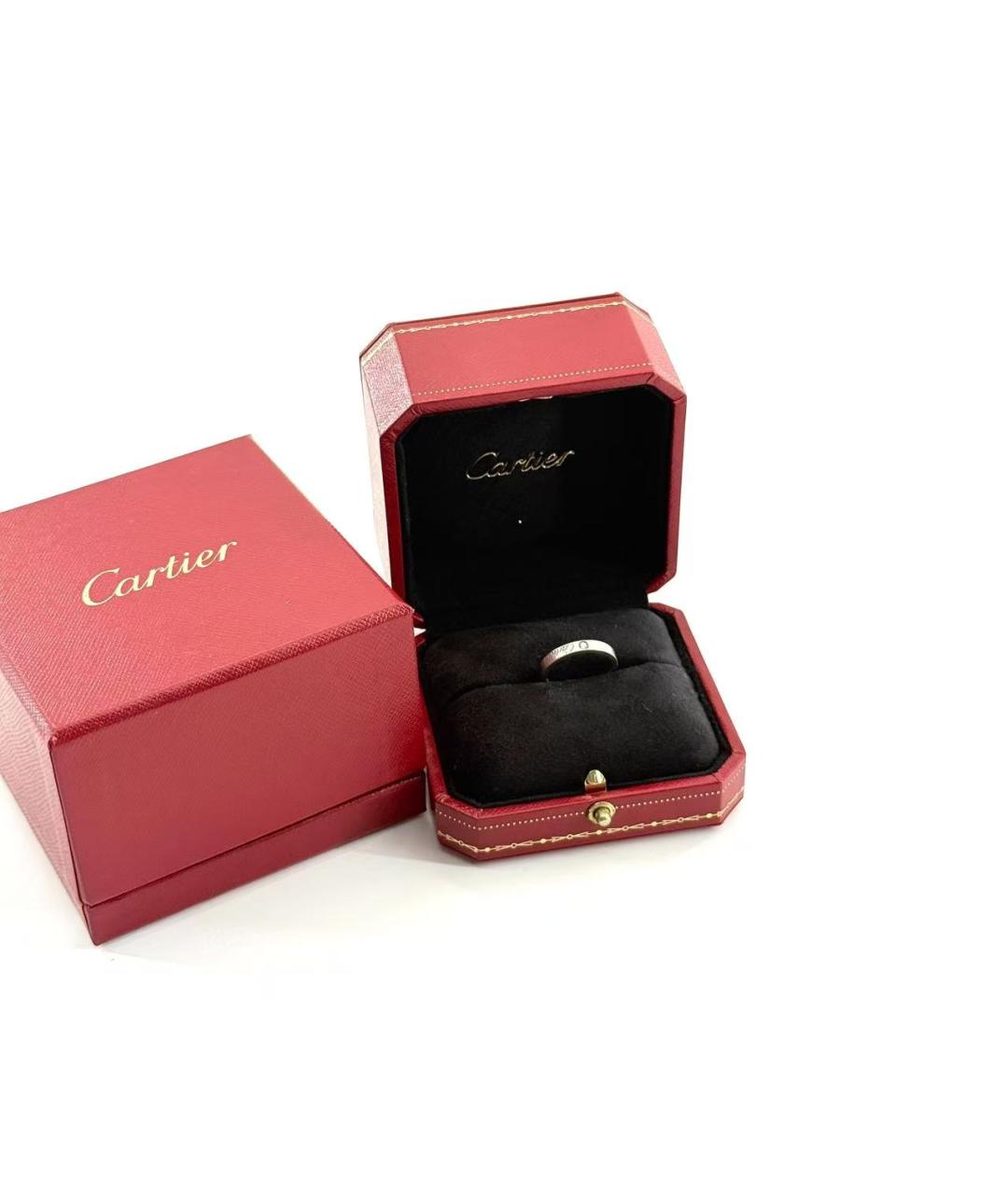 CARTIER Серебряное кольцо из белого золота, фото 2