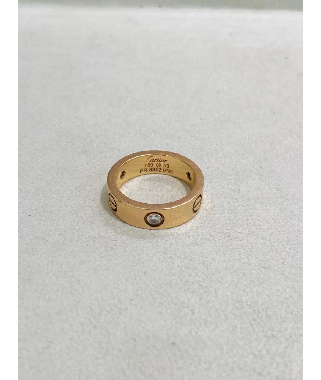 CARTIER Золотое кольцо из розового золота, фото 5