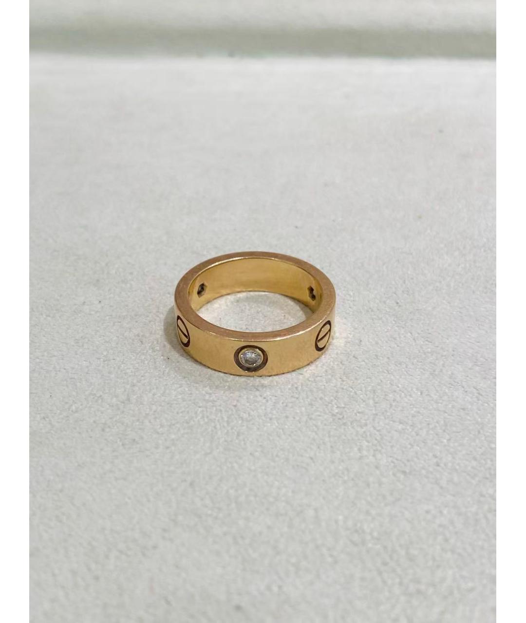 CARTIER Золотое кольцо из розового золота, фото 3