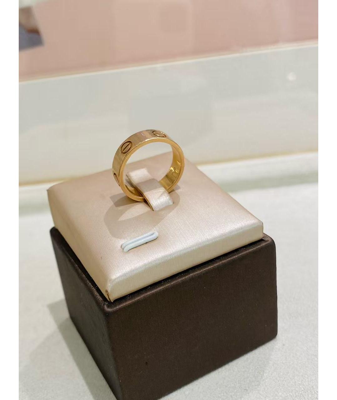 CARTIER Золотое кольцо из розового золота, фото 3