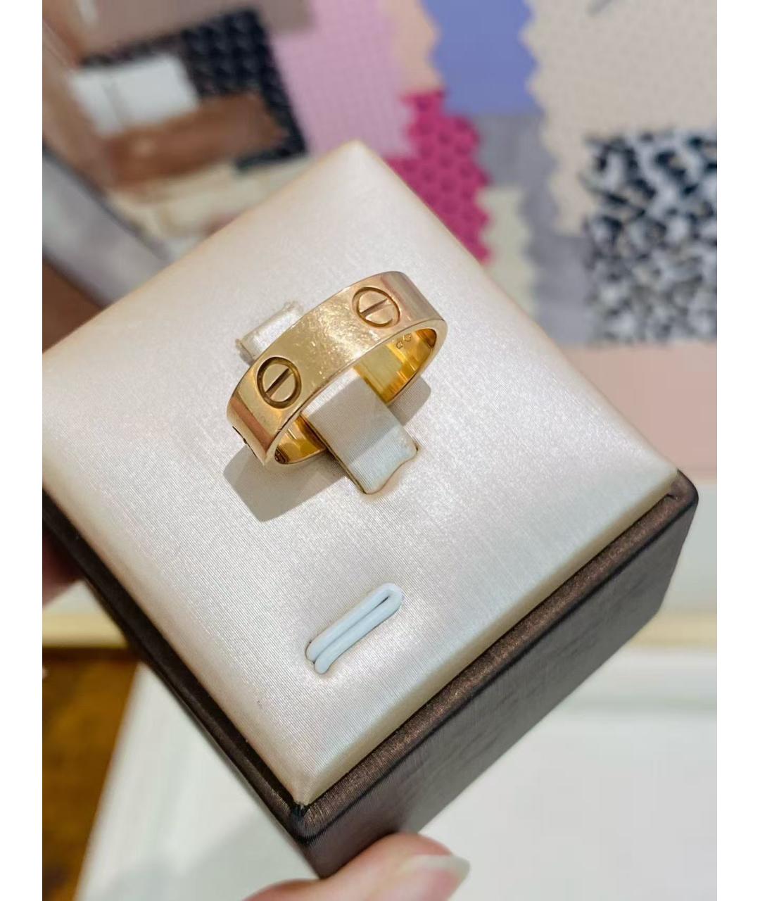 CARTIER Золотое кольцо из розового золота, фото 2