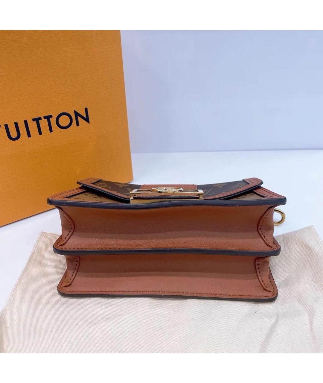 LOUIS VUITTON Коричневая сумка через плечо, фото 6