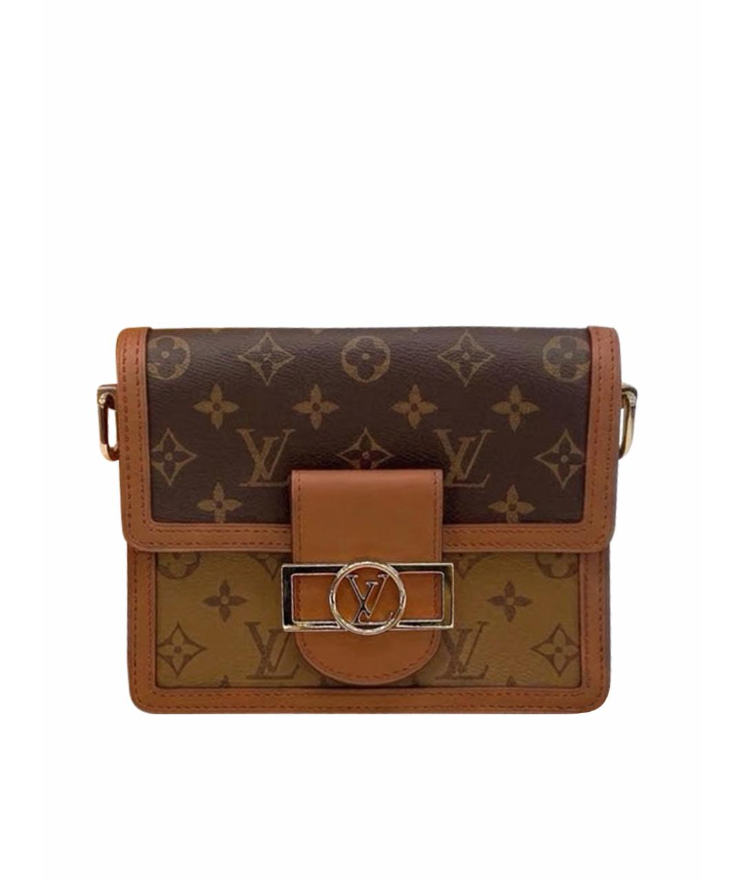 LOUIS VUITTON Коричневая сумка через плечо, фото 1