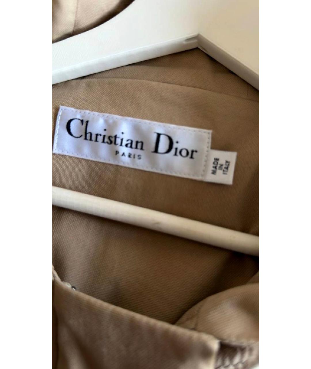 CHRISTIAN DIOR Хаки хлопковая парка, фото 3