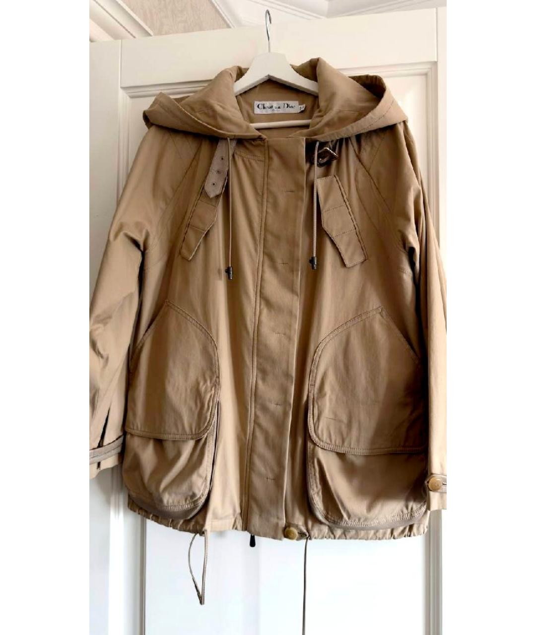 CHRISTIAN DIOR Хаки хлопковая парка, фото 7