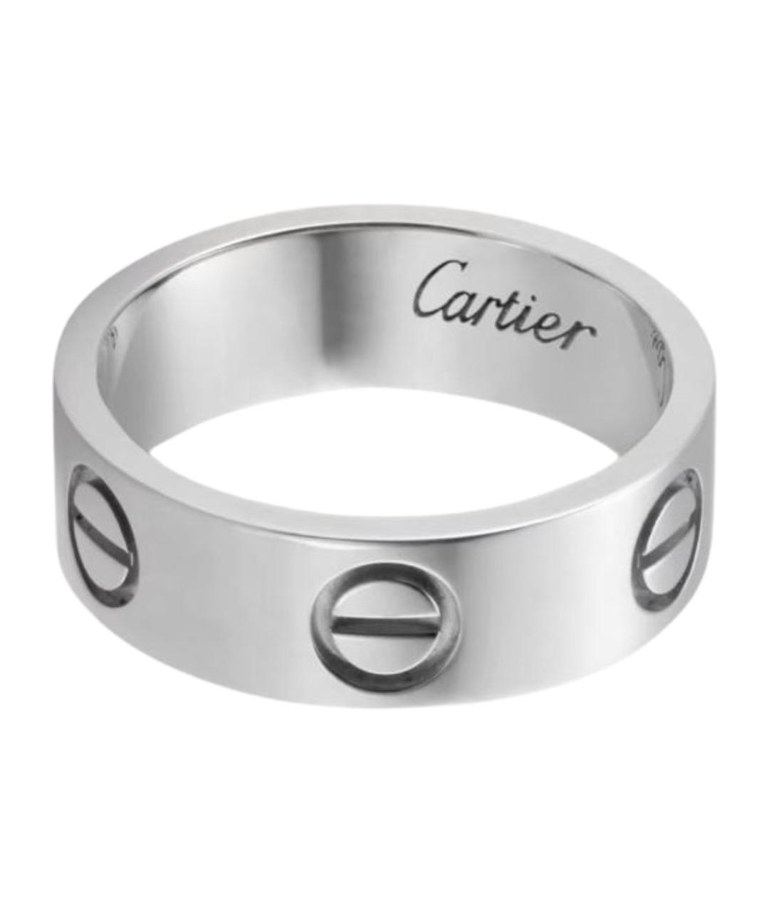 CARTIER Серебряное кольцо из белого золота, фото 1