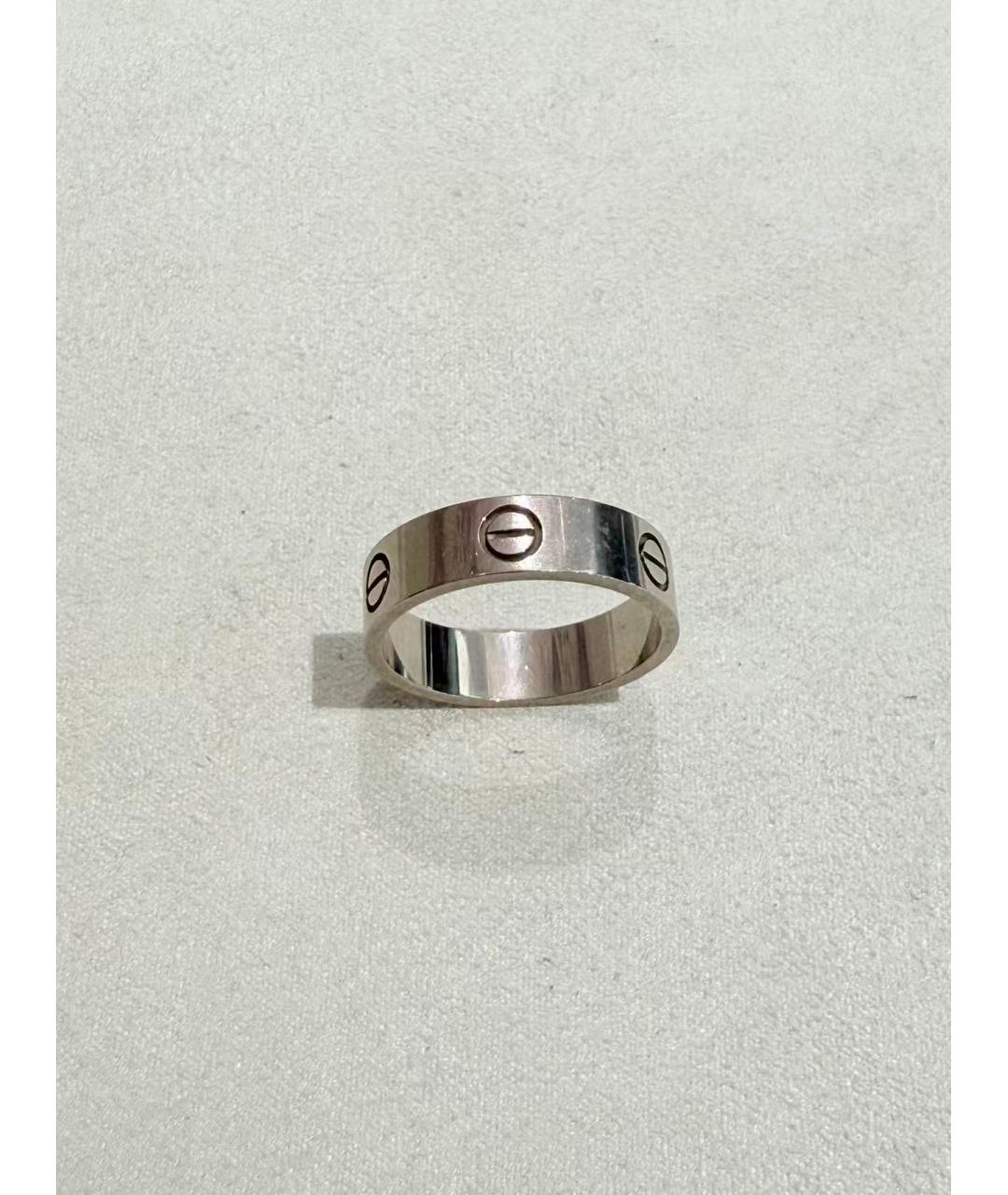 CARTIER Серебряное кольцо из белого золота, фото 2