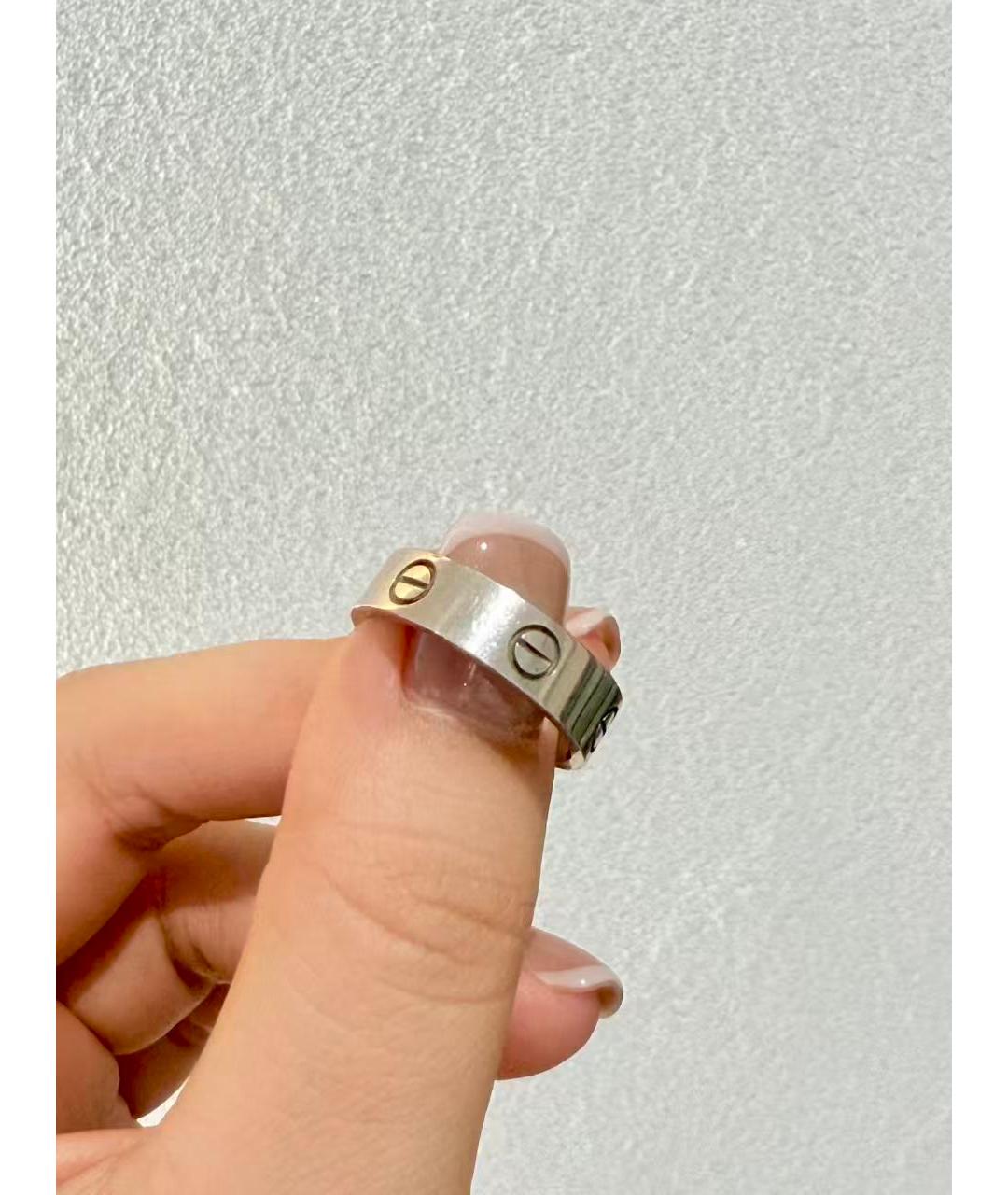 CARTIER Серебряное кольцо из белого золота, фото 6