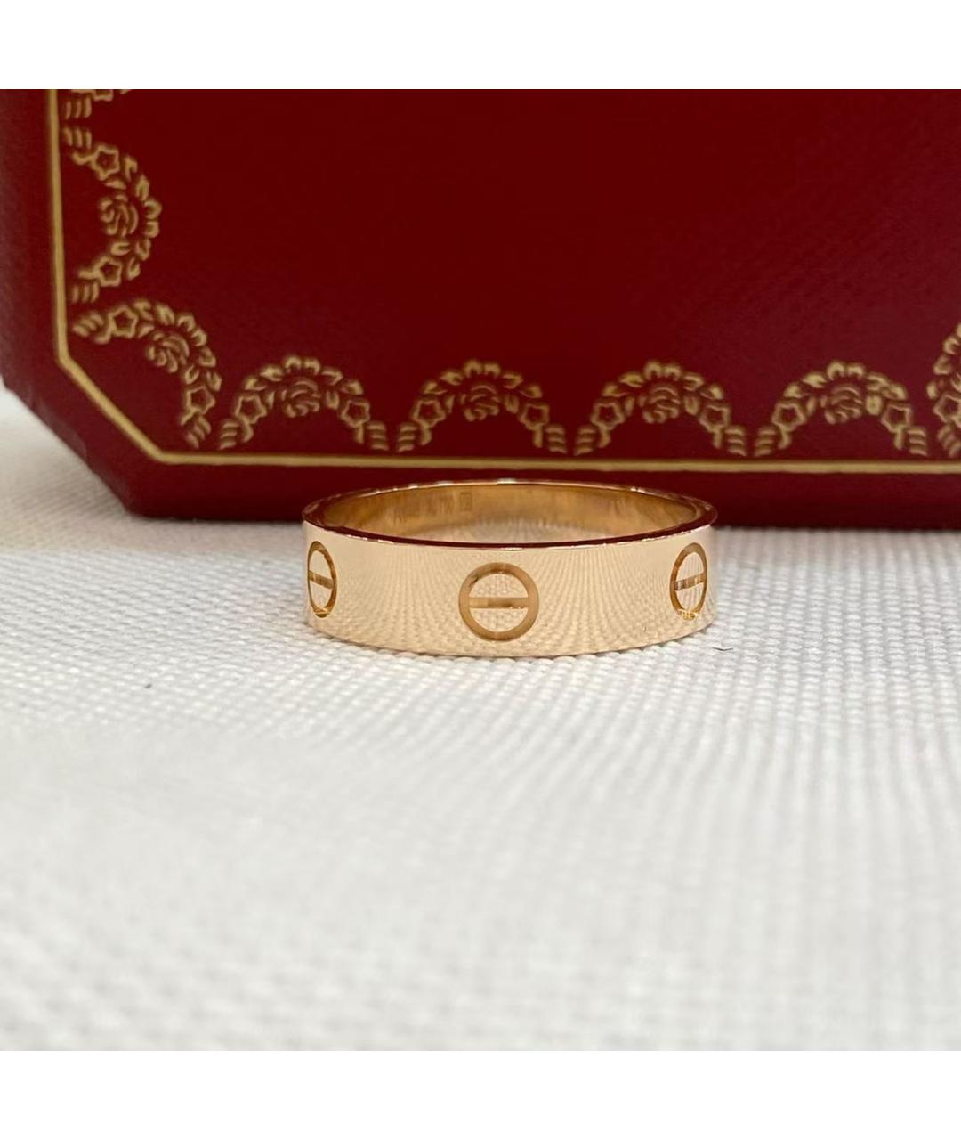 CARTIER Золотое кольцо из розового золота, фото 4
