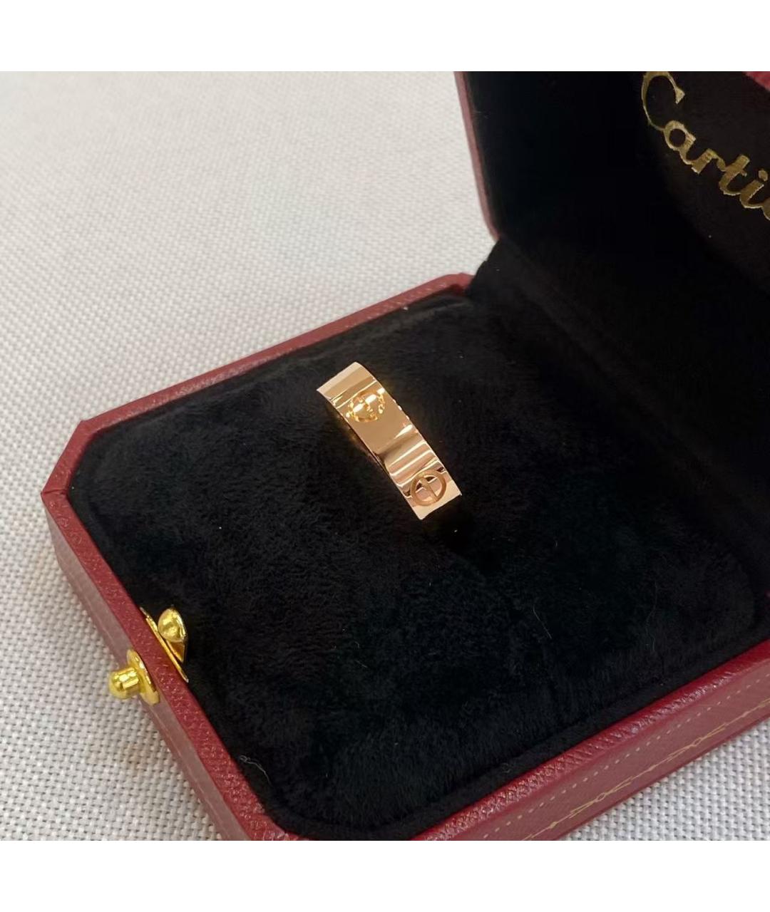 CARTIER Золотое кольцо из розового золота, фото 3