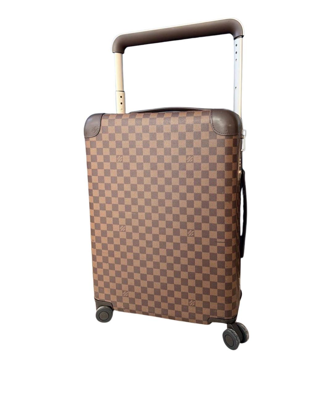 LOUIS VUITTON Коричневый чемодан, фото 1