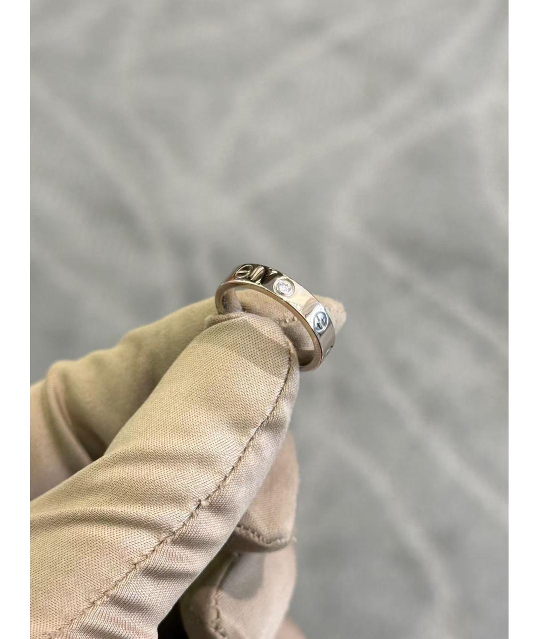 CARTIER Серебряное кольцо из белого золота, фото 2