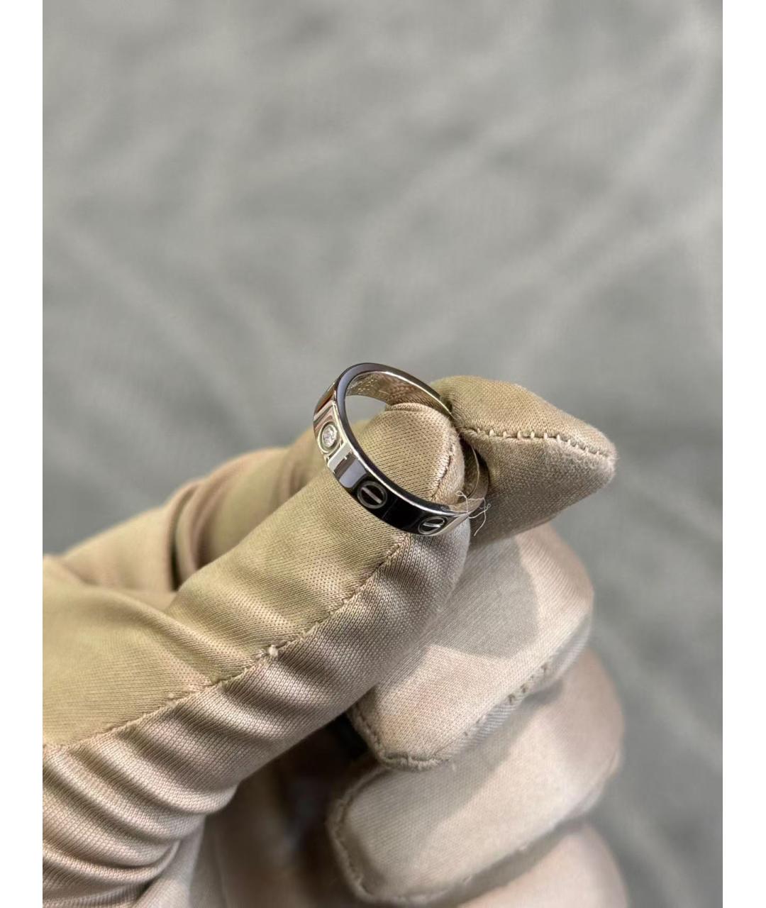 CARTIER Серебряное кольцо из белого золота, фото 5