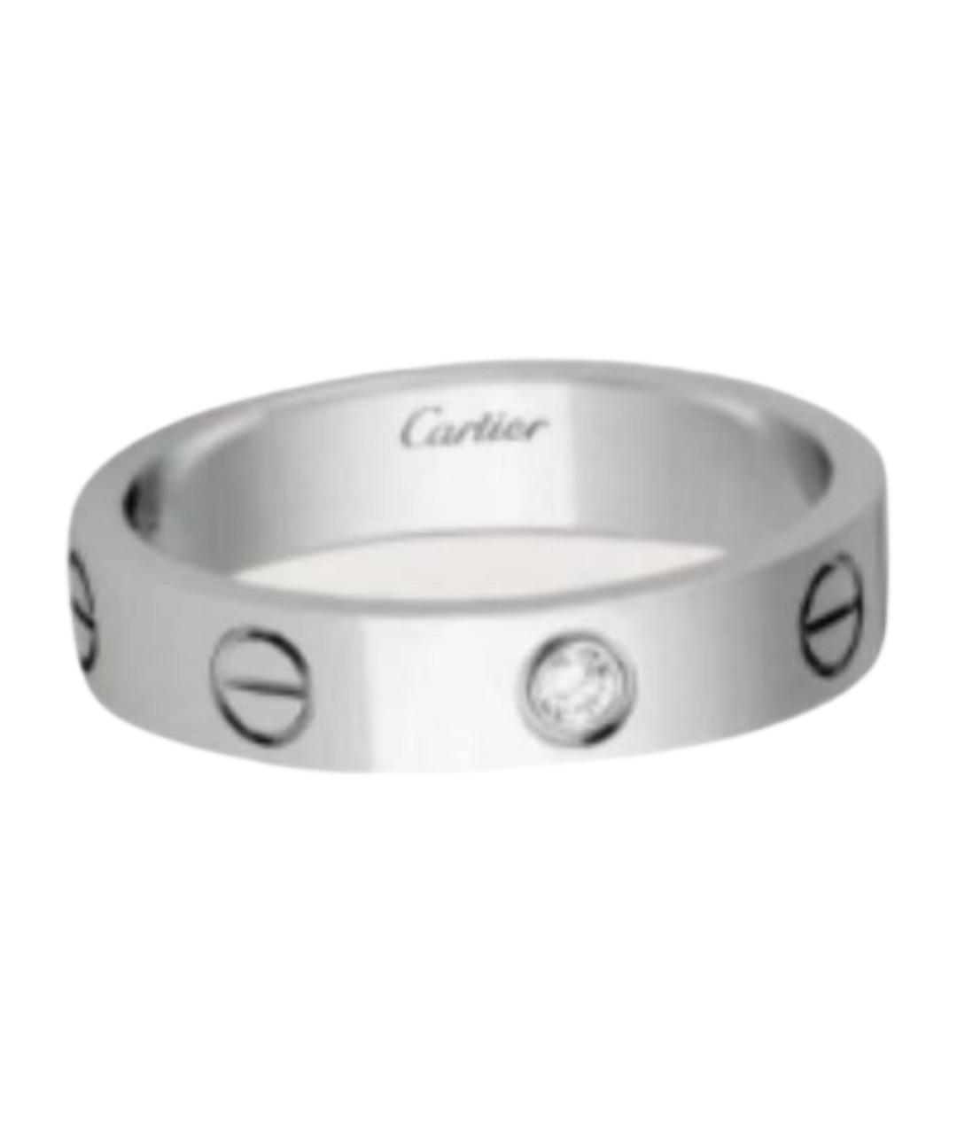CARTIER Серебряное кольцо из белого золота, фото 1