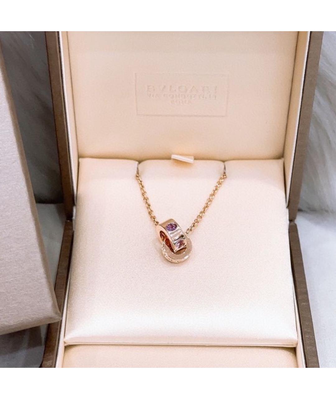 BVLGARI Розовый браслет из розового золота, фото 3