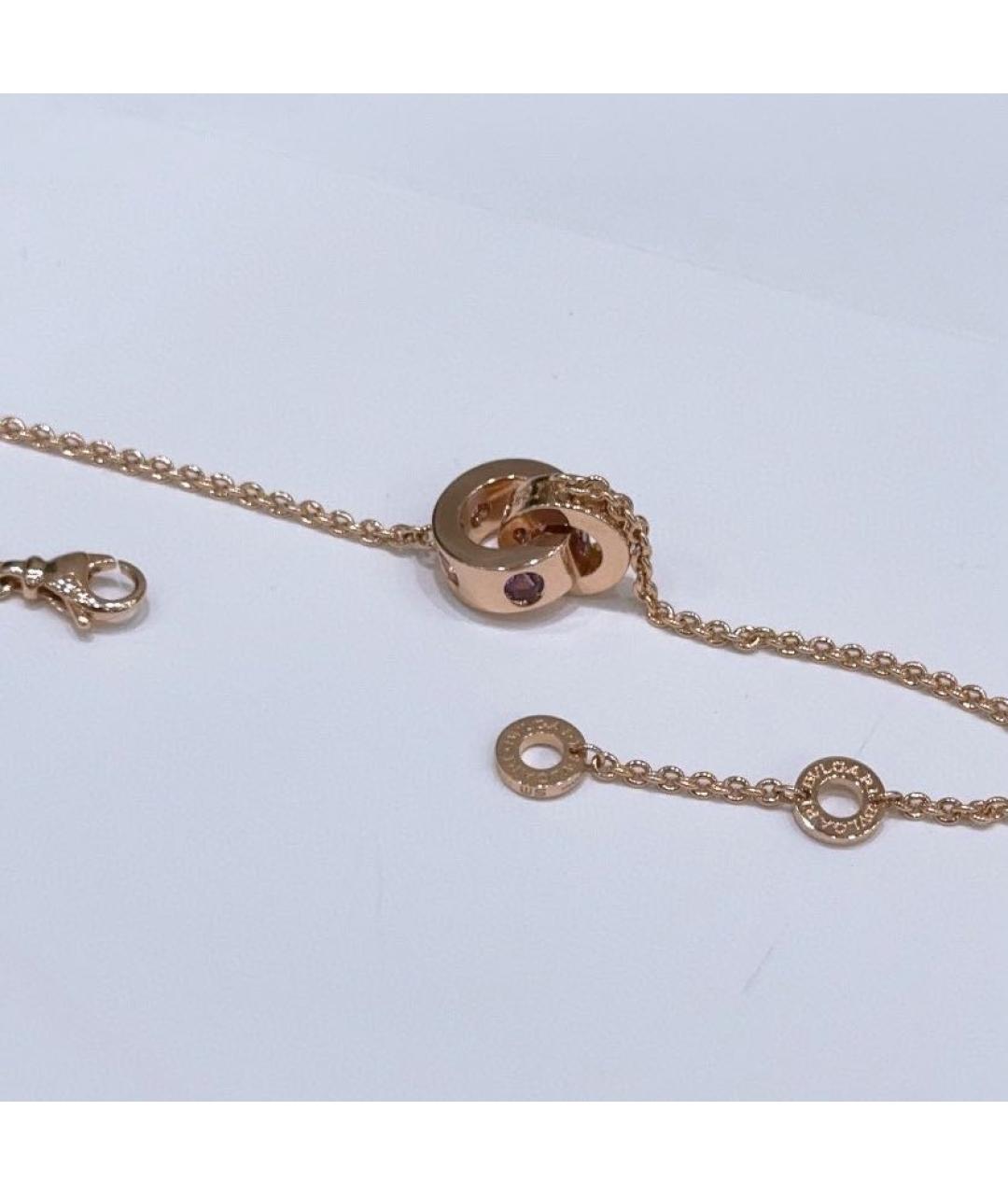BVLGARI Розовый браслет из розового золота, фото 5