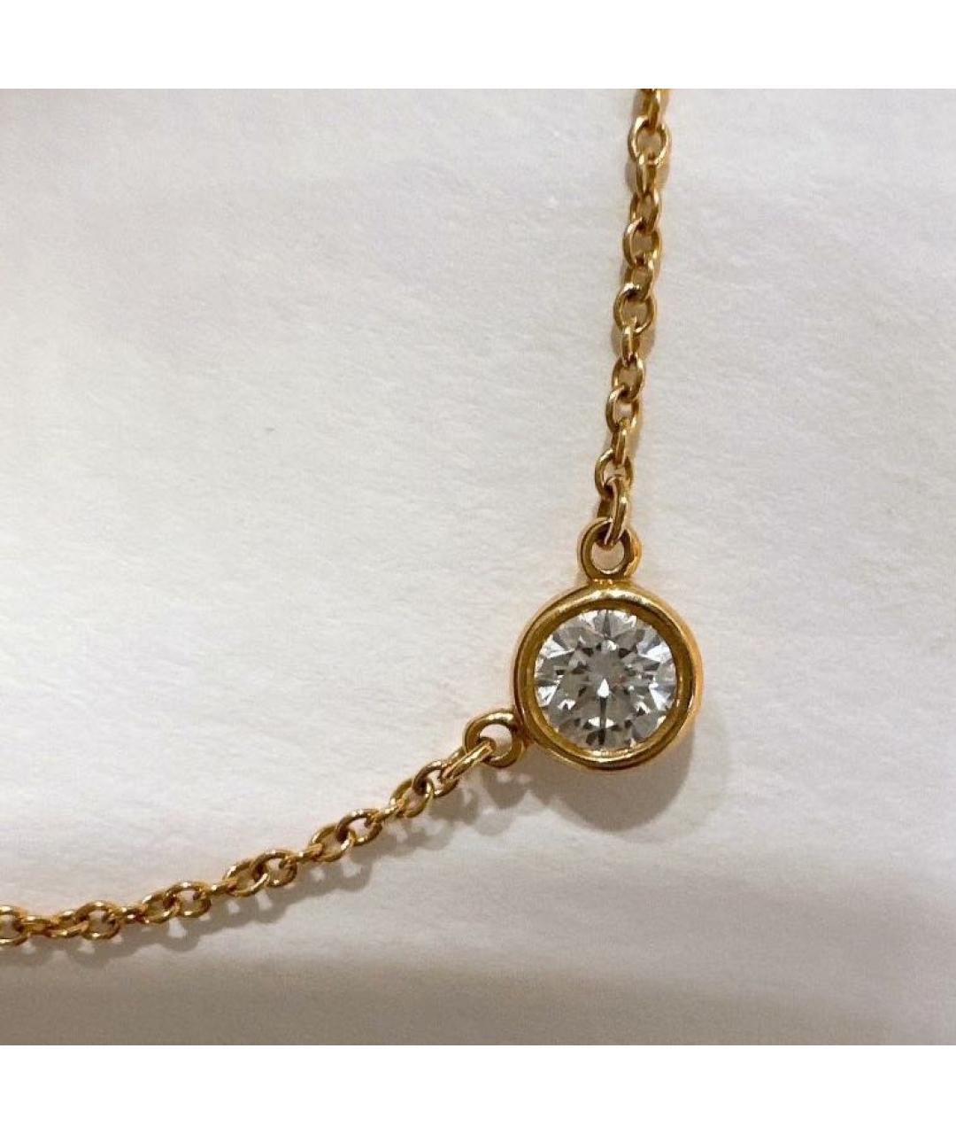 TIFFANY&CO Золотое колье из желтого золота, фото 4