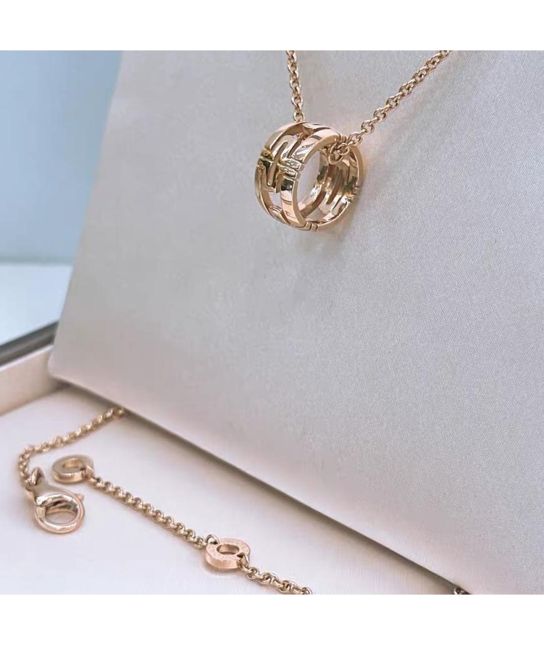 BVLGARI Розовое колье из розового золота, фото 3