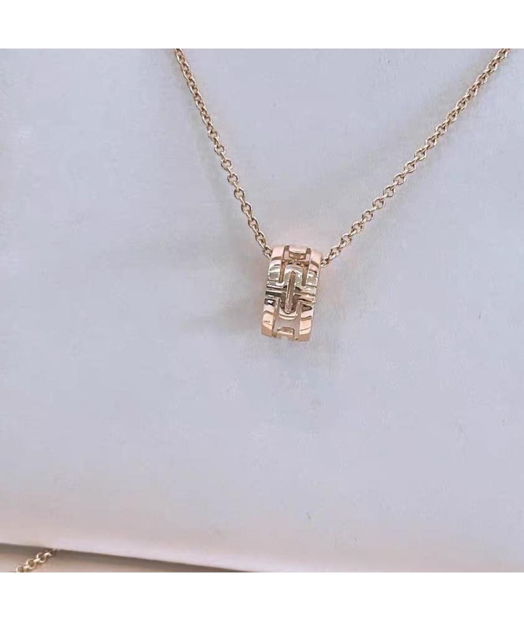 BVLGARI Розовое колье из розового золота, фото 5