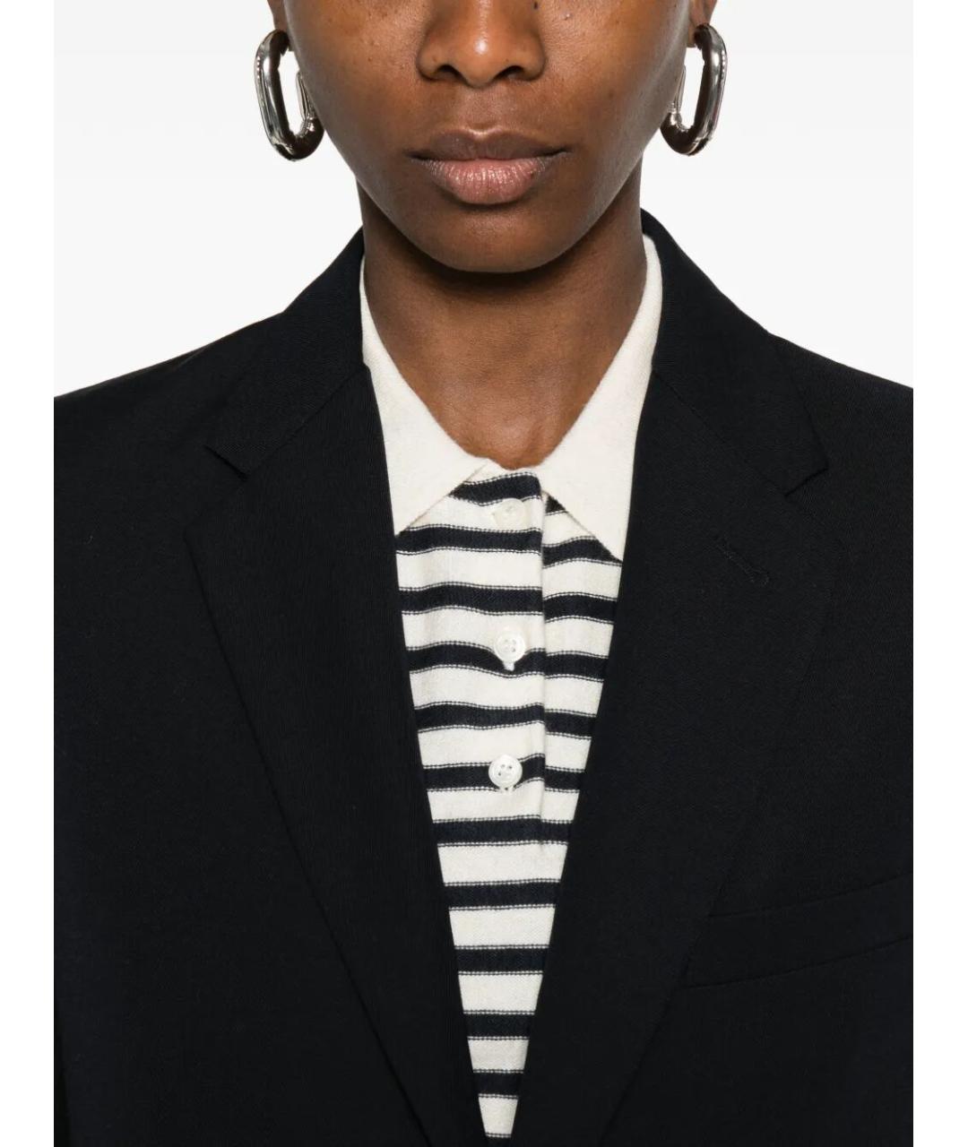 A.P.C. Темно-синий хлопковый жакет/пиджак, фото 5