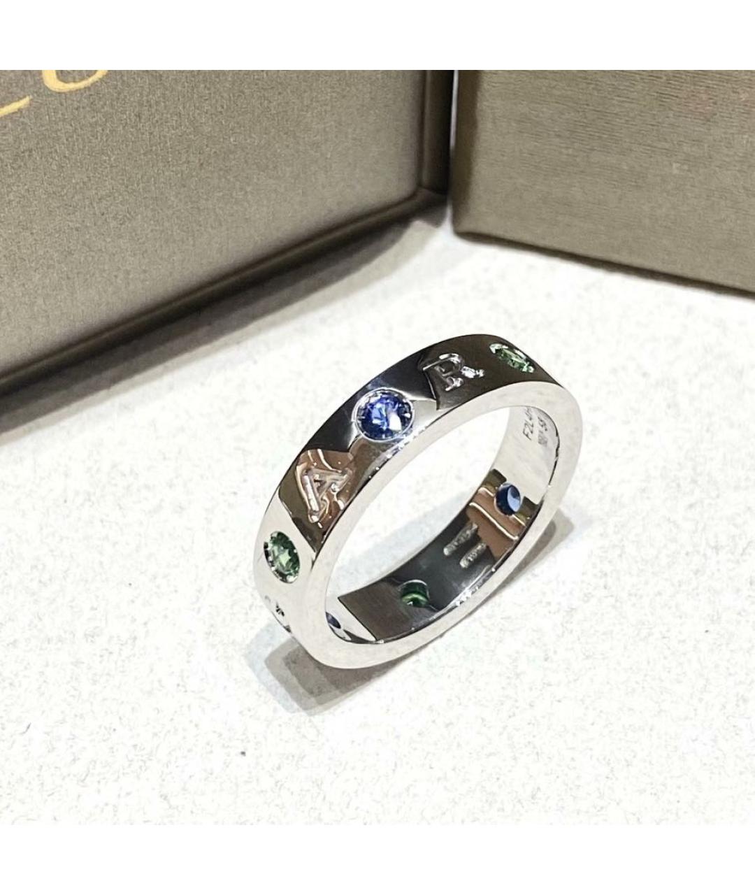 BVLGARI Серебряное кольцо из белого золота, фото 2