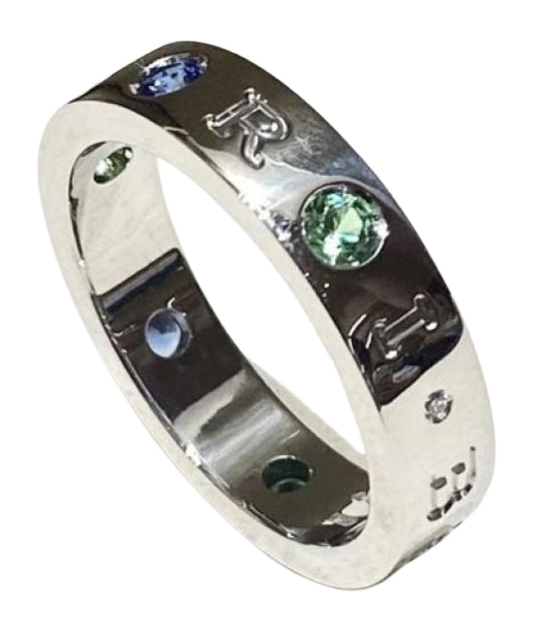 BVLGARI Серебряное кольцо из белого золота, фото 1