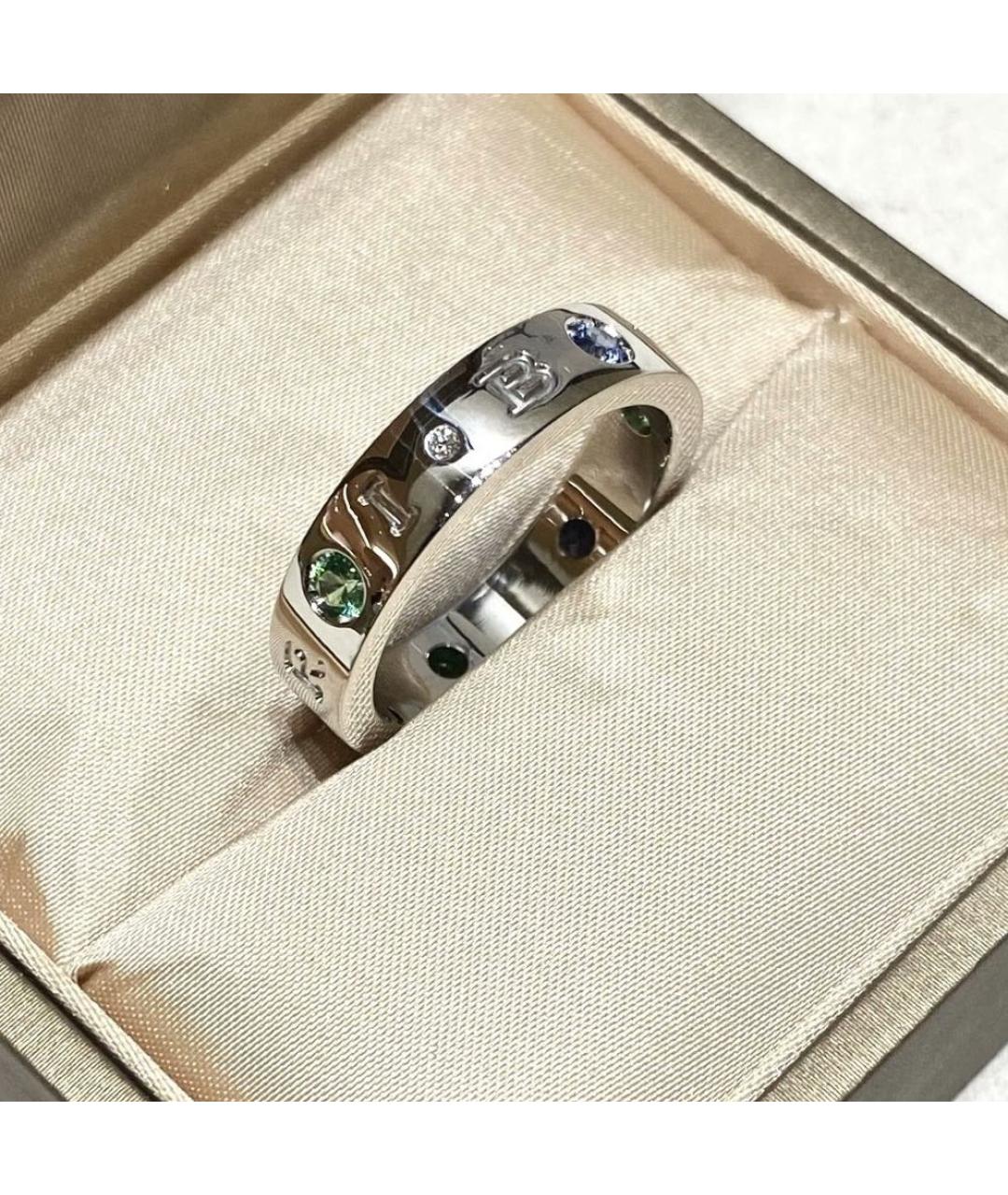 BVLGARI Серебряное кольцо из белого золота, фото 6