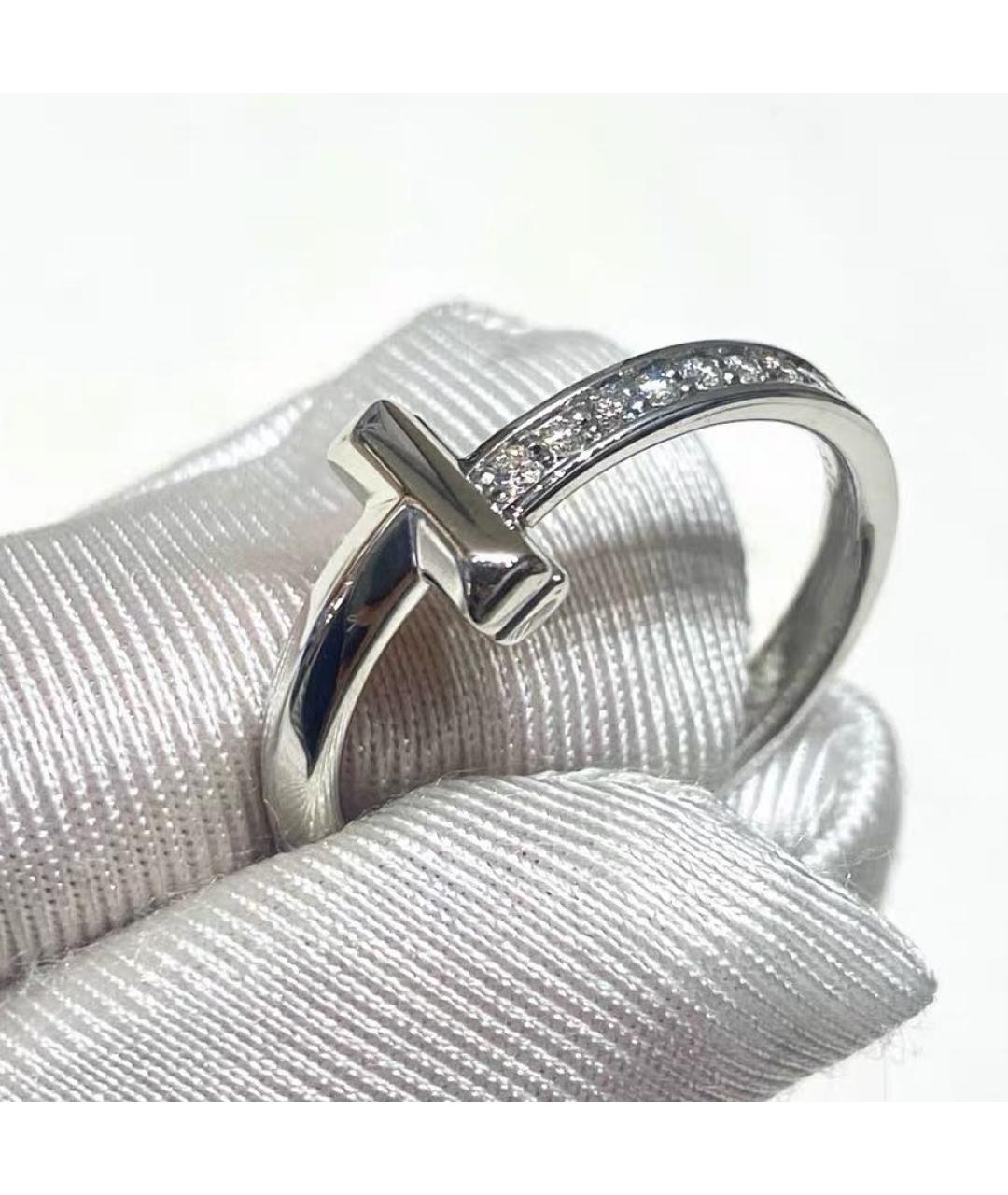 TIFFANY&CO Белое кольцо из белого золота, фото 3
