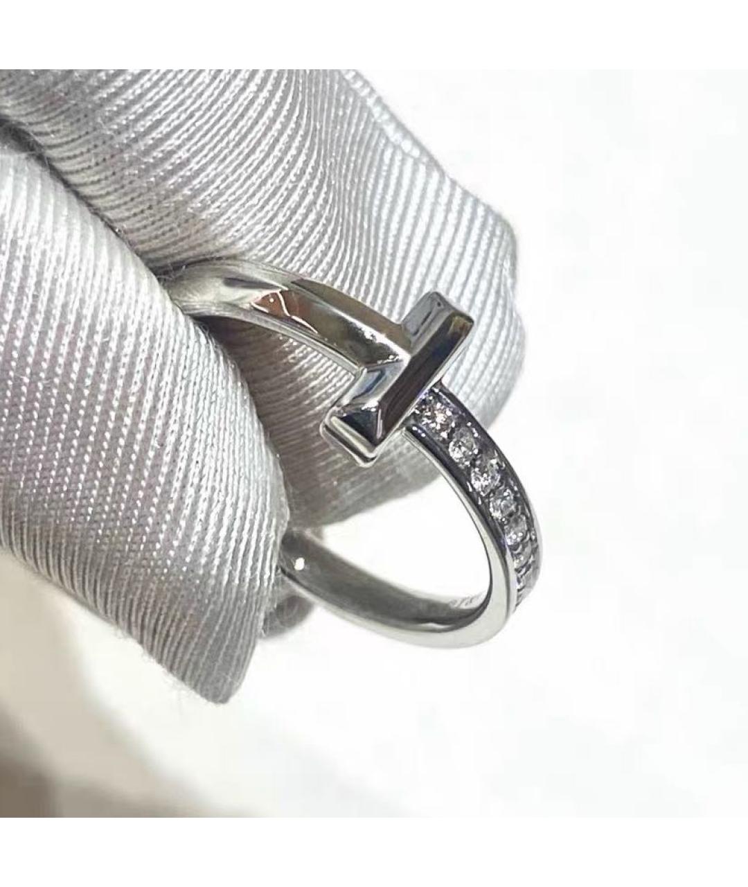 TIFFANY&CO Белое кольцо из белого золота, фото 2
