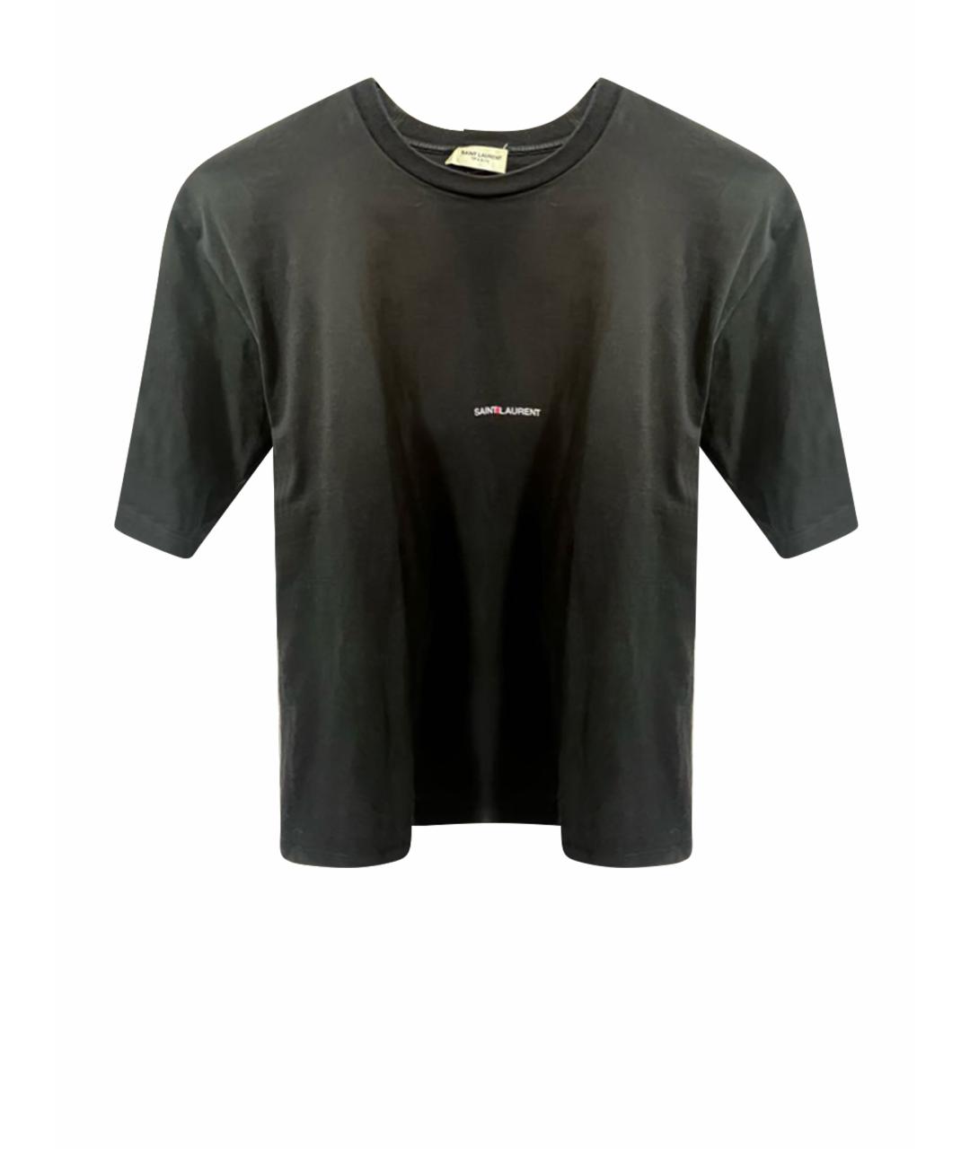 YVES SAINT LAURENT BEAUTY Черная футболка, фото 1