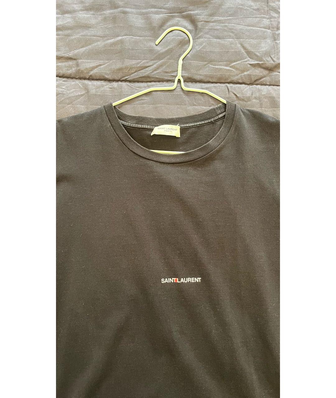 YVES SAINT LAURENT BEAUTY Черная футболка, фото 3