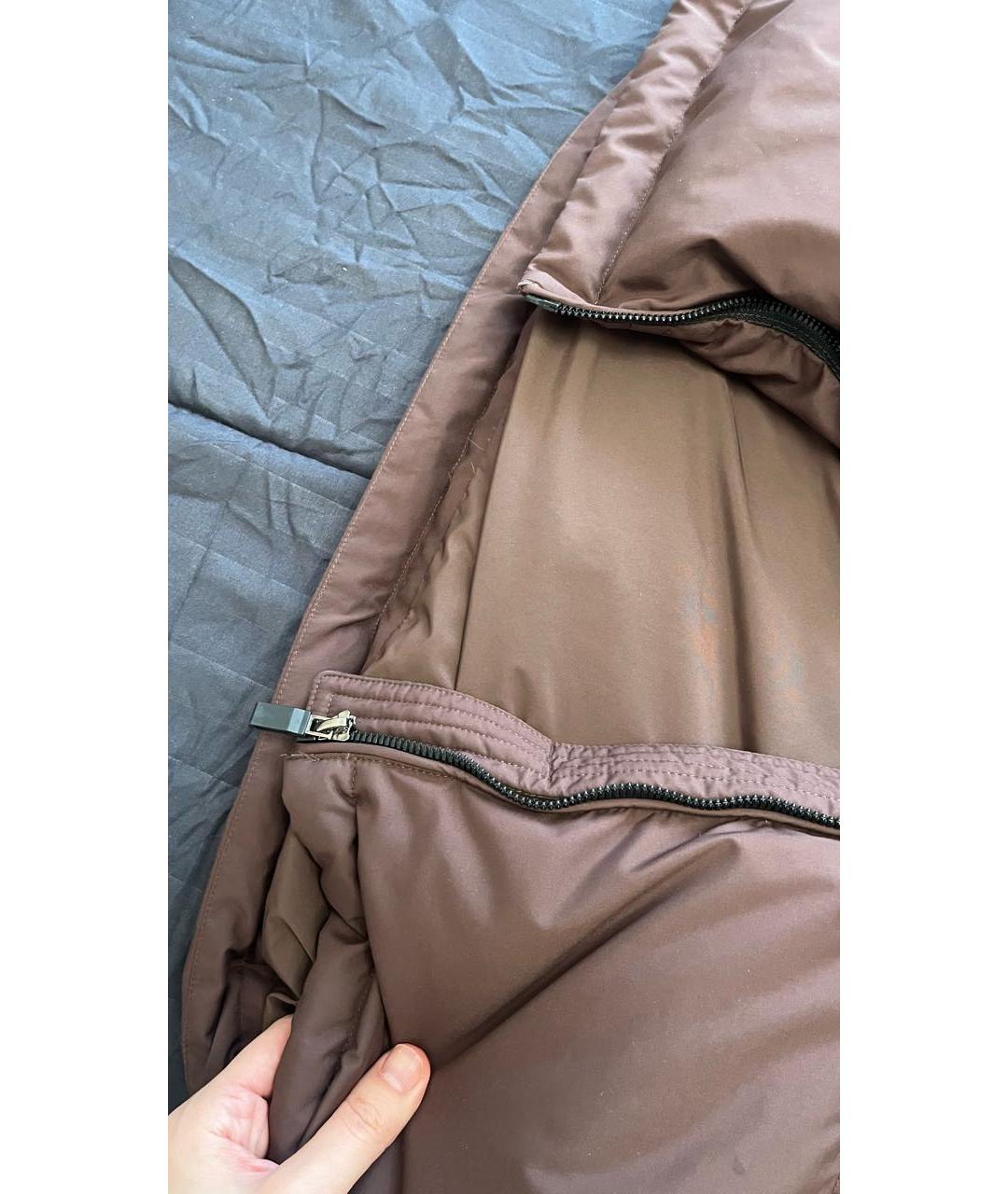 12 STOREEZ Коричневый пуховик, фото 7