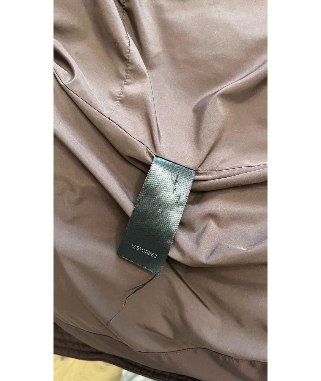 12 STOREEZ Коричневый пуховик, фото 8