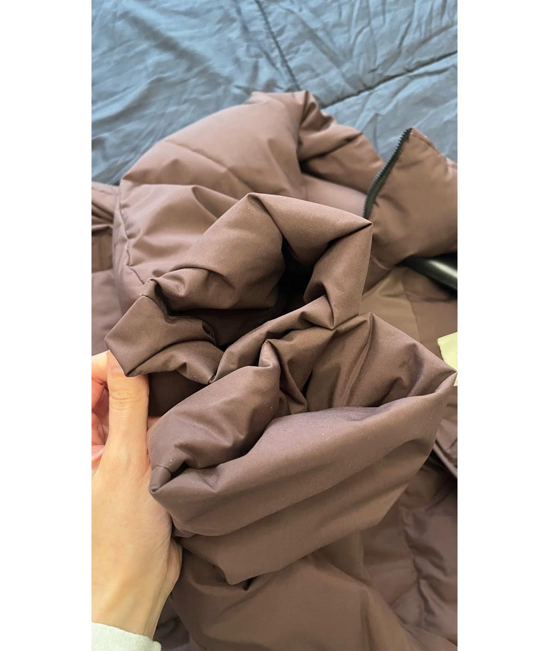 12 STOREEZ Коричневый пуховик, фото 5