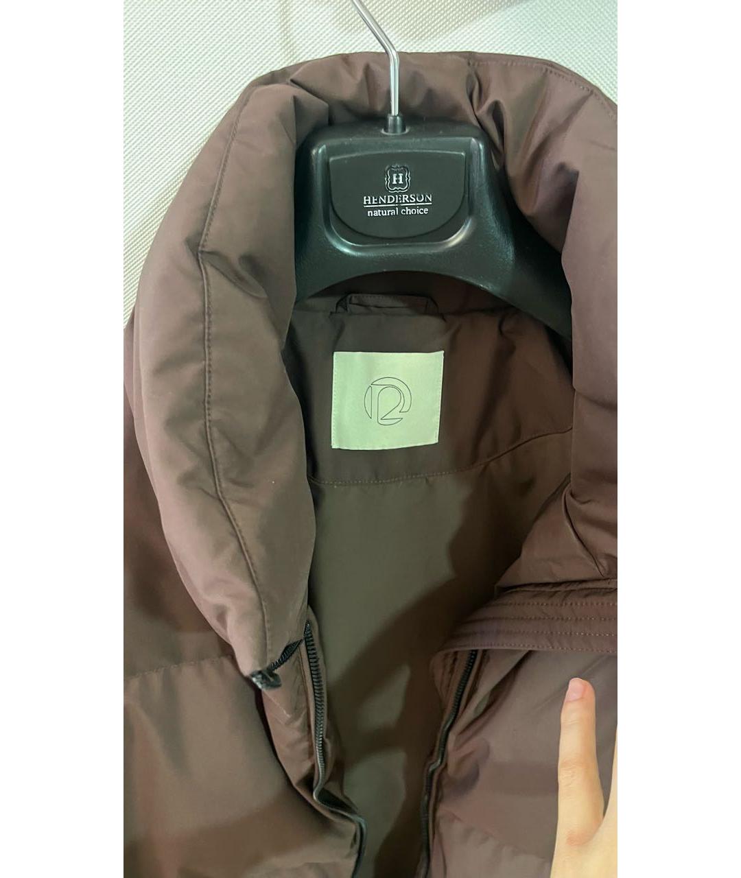 12 STOREEZ Коричневый пуховик, фото 2