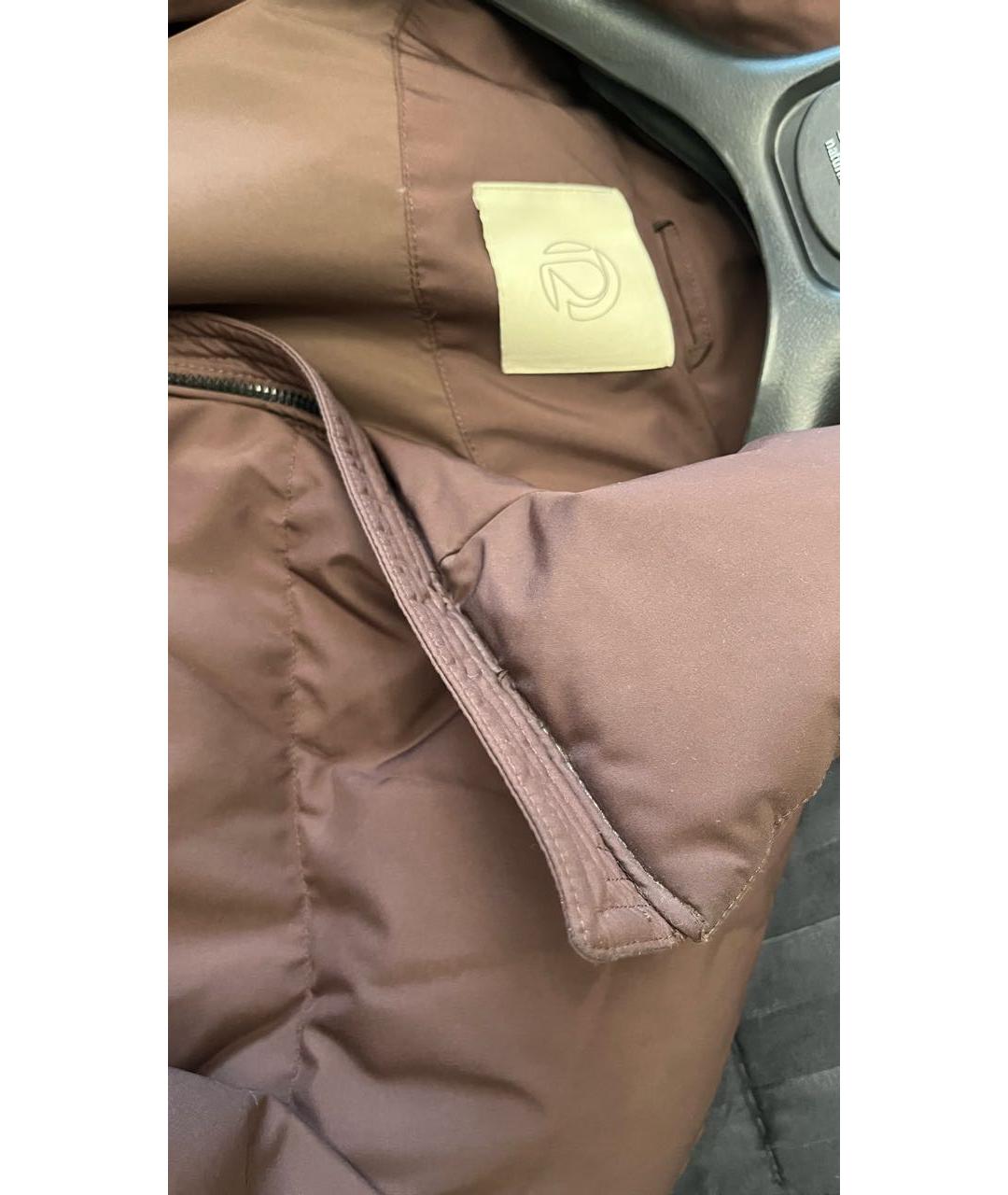 12 STOREEZ Коричневый пуховик, фото 6