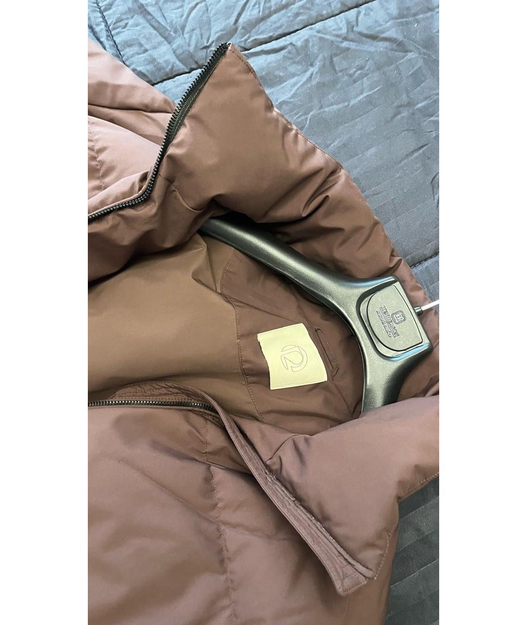 12 STOREEZ Коричневый пуховик, фото 4