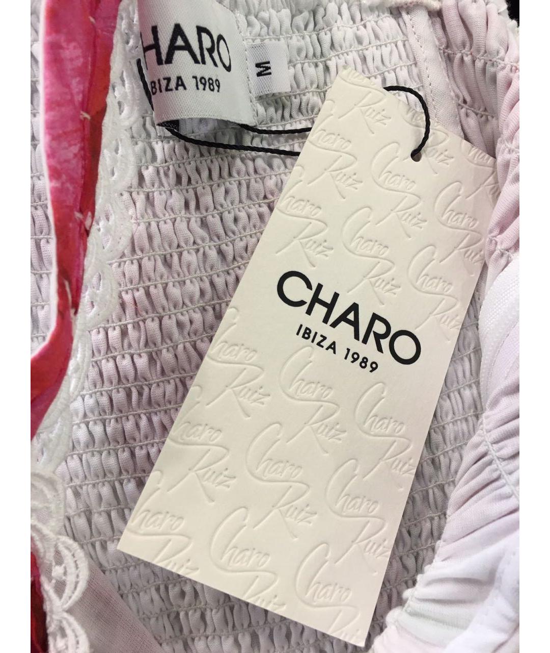 CHARO RUIZ Мульти хлопковый сарафан, фото 3