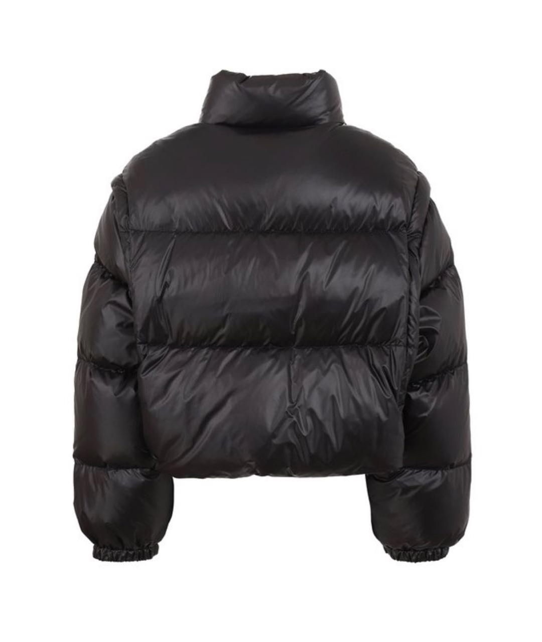 PRADA Черная полиамидовая куртка, фото 2