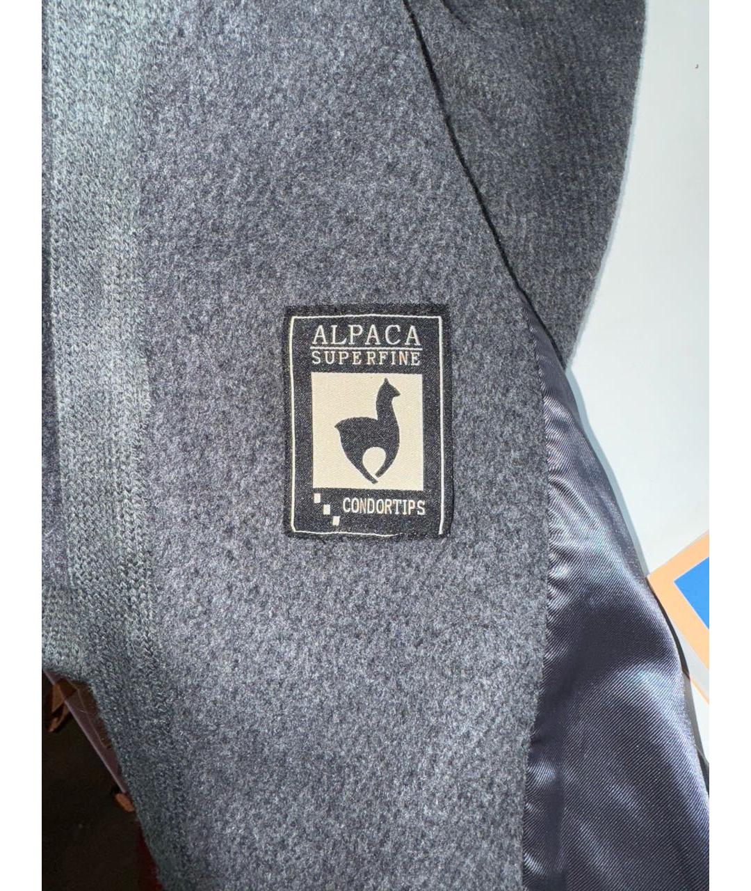 VIVIENNE WESTWOOD Антрацитовое кашемировое пальто, фото 7