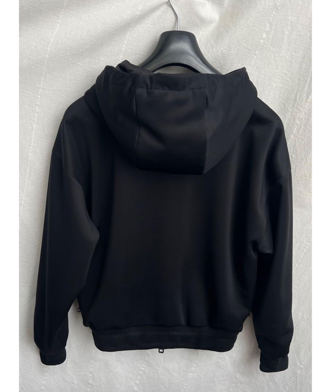 DOLCE&GABBANA Черная полиэстеровая куртка, фото 3