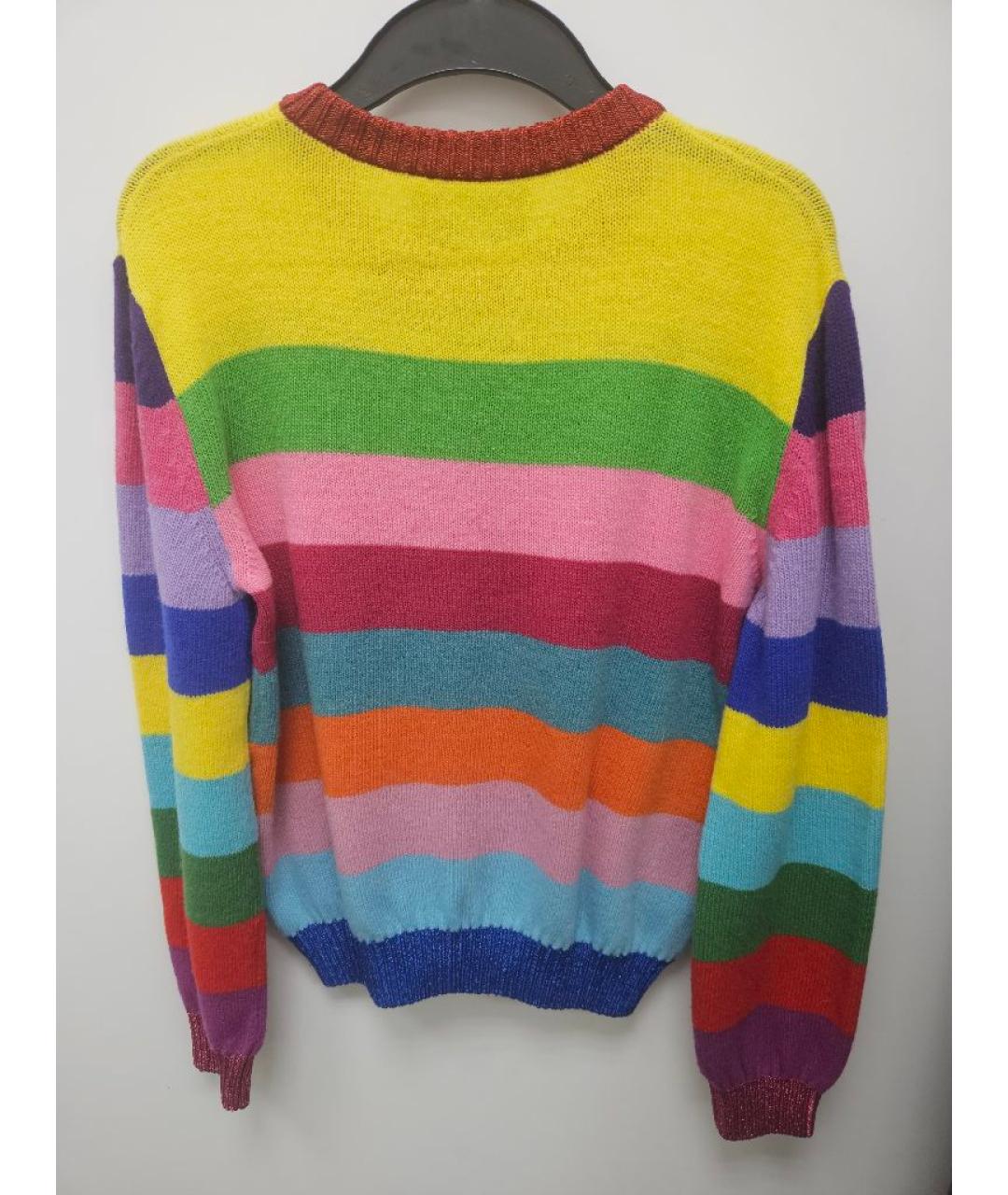 GUCCI Мульти шерстяной джемпер / свитер, фото 2