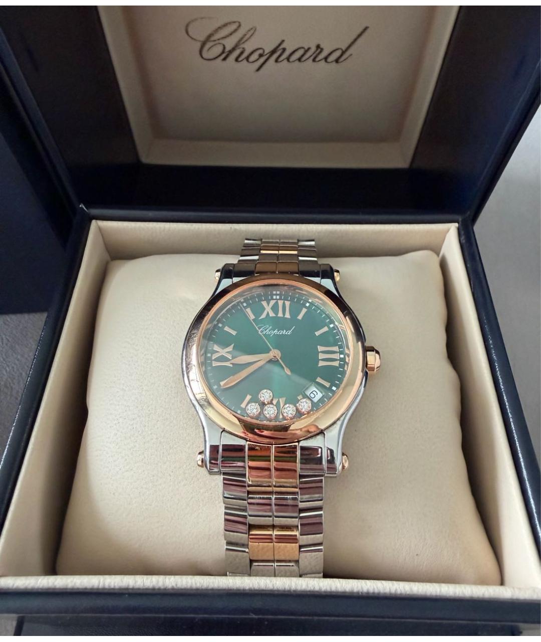 CHOPARD Зеленые часы, фото 3