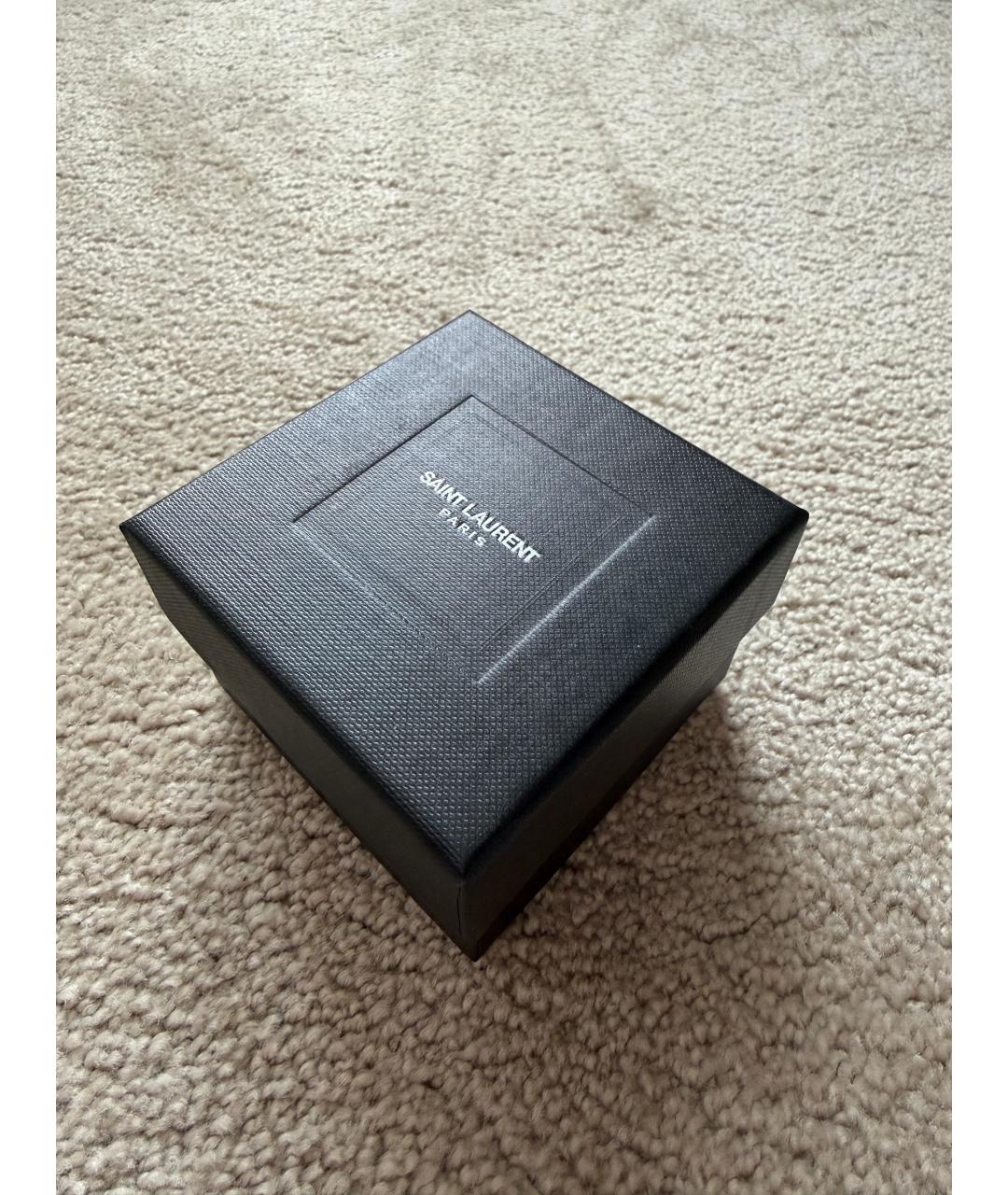 SAINT LAURENT Золотое металлическое кольцо, фото 6